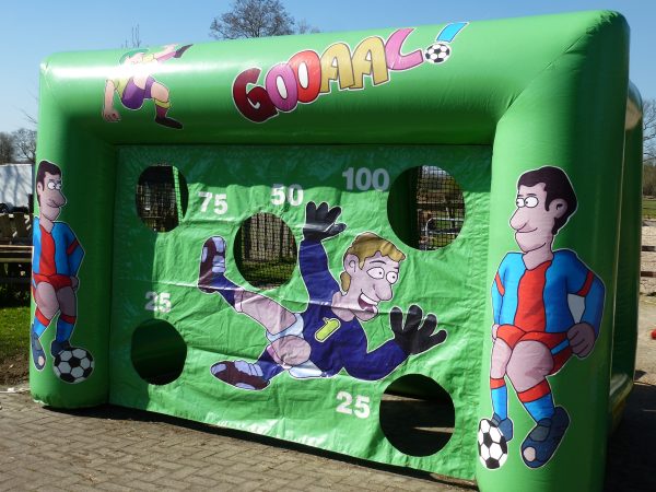 Voetbalspel goal